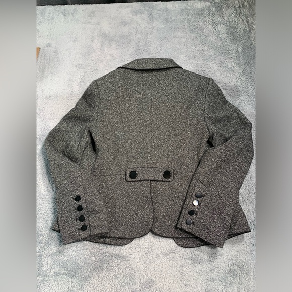 Ann taylor petites gray wool blazer 4P - Picture 10 of 14